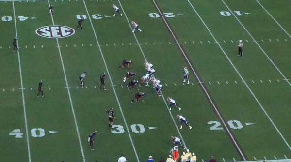 Davis Wade Stadium, section: 306, row: 9, seat: 17