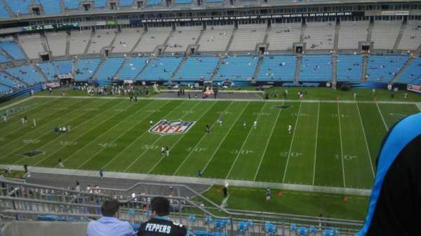 Bank of America Stadium, section: 539, row: 7, seat: 14