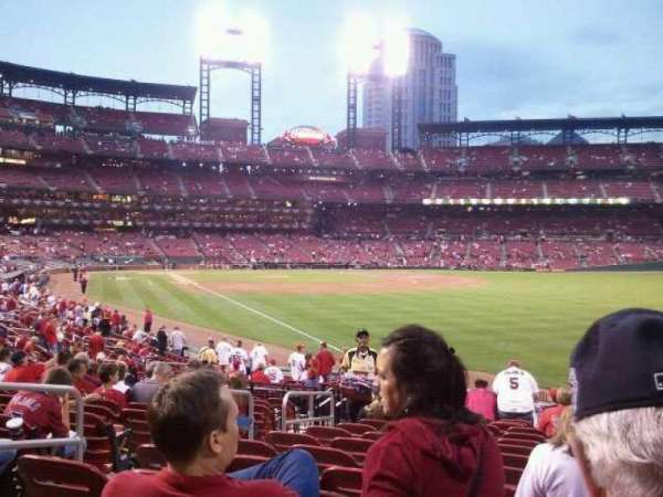 Busch Stadium, section: 132D, row: K, seat: 5