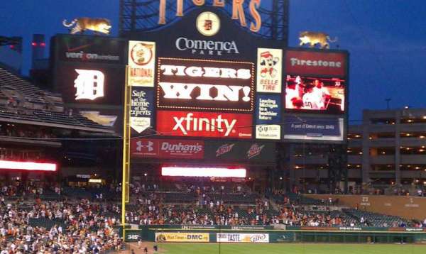 Comerica Park, section: 137