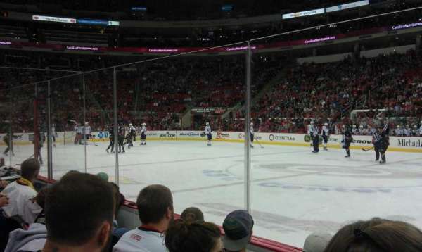 Lenovo Center, section: 118, row: D, seat: 3