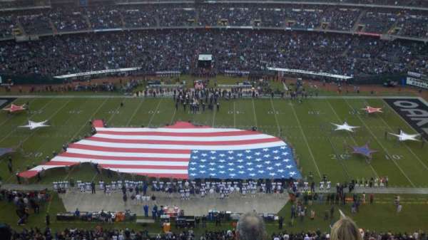 Oakland Coliseum, section: 344, row: 4, seat: 1