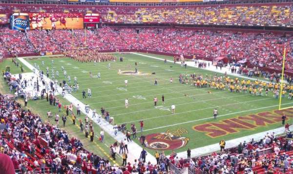 Northwest Stadium, section: 315, row: 4, seat: 22