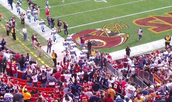 Northwest Stadium, section: 315, row: 4, seat: 22