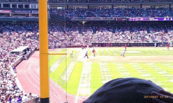 Coors Field, section: 109, row: 3, seat: 6