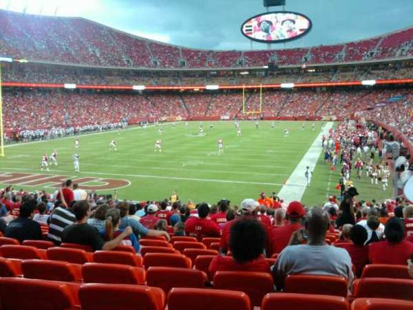 Arrowhead Stadium, section: 125