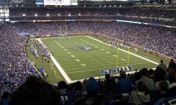 Ford Field, section: 315, row: 21, seat: 15