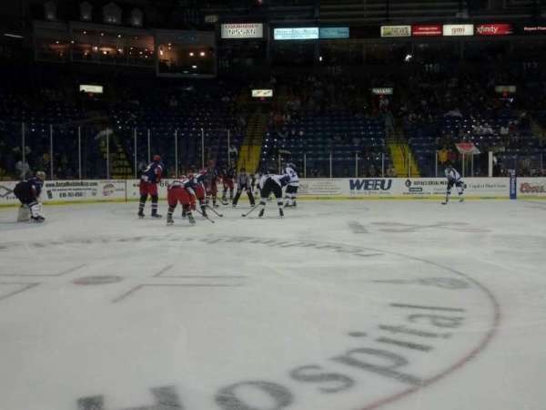 Santander Arena, section: 107, row: A, seat: 9