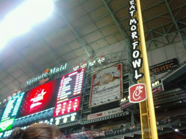 Daikin Park, section: 108, row: 3, seat: 1