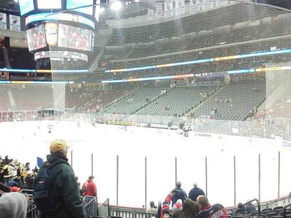Prudential Center, section: 22, row: 13, seat: 3