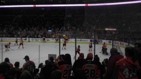 Xfinity Mobile Arena, section: 115, row: 10, seat: 15