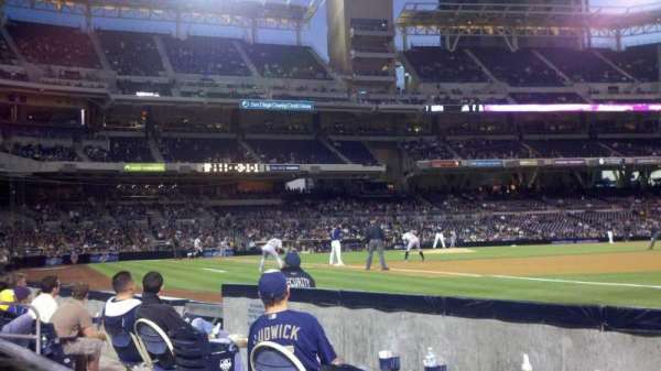 Petco Park, section: 115, row: 4