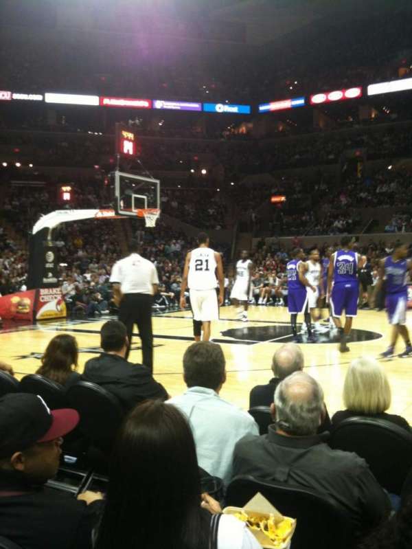 Frost Bank Center, section: 22, row: 5, seat: 5