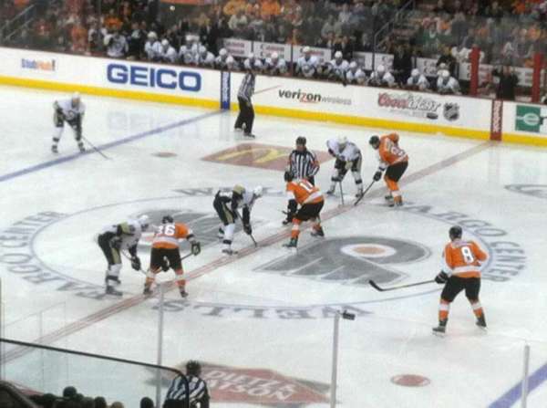 Xfinity Mobile Arena, section: C15, row: C, seat: 4