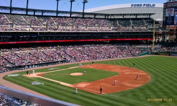 Comerica Park, section: 216, row: A, seat: 19,20