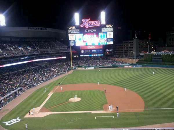 Comerica Park, section: 322, row: 1