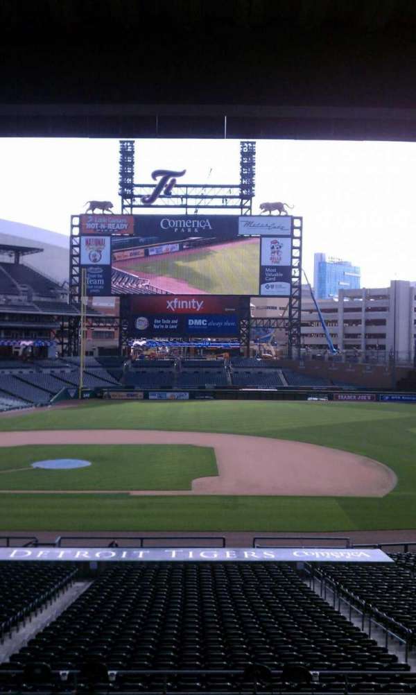 Comerica Park, section: 120, row: 30, seat: 1