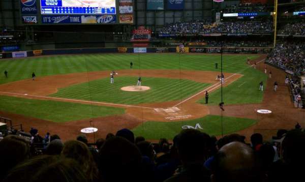 American Family Field, section: 220, row: 9, seat: 6