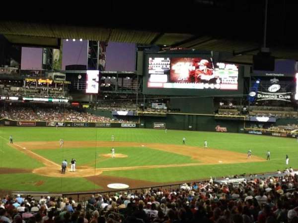 Chase Field, section: 120, row: w