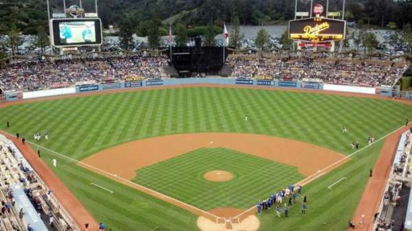 Dodger Stadium, section: 3TD, row: A, seat: 1,2,3,4