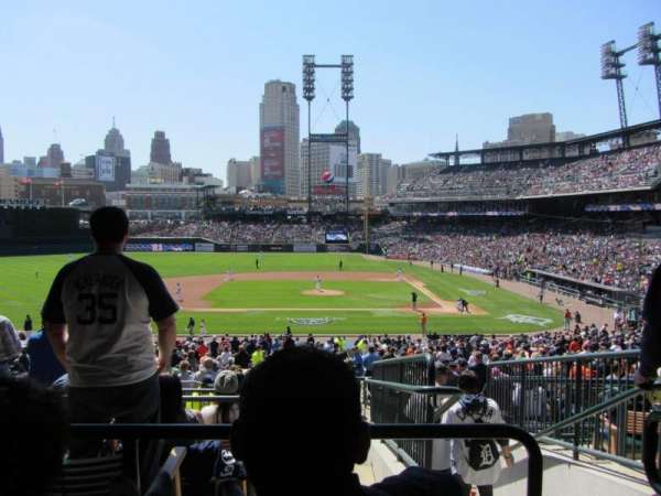 Comerica Park, section: 133, row: F, seat: 3