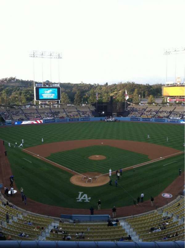 Dodger Stadium, section: 2RS, row: B, seat: 2
