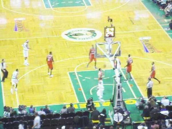 TD Garden, section: balcony, row: 10