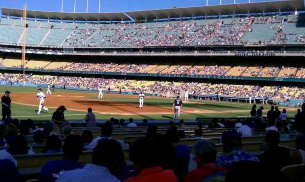Dodger Stadium, section: 33FD, row: E, seat: 5