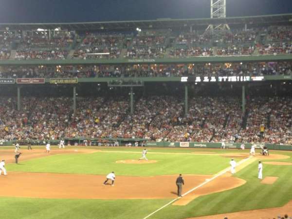 Fenway Park, section: Grandstand 32, row: 7, seat: 9