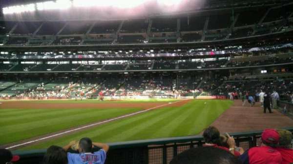 Daikin Park, section: 106, row: 5, seat: 8