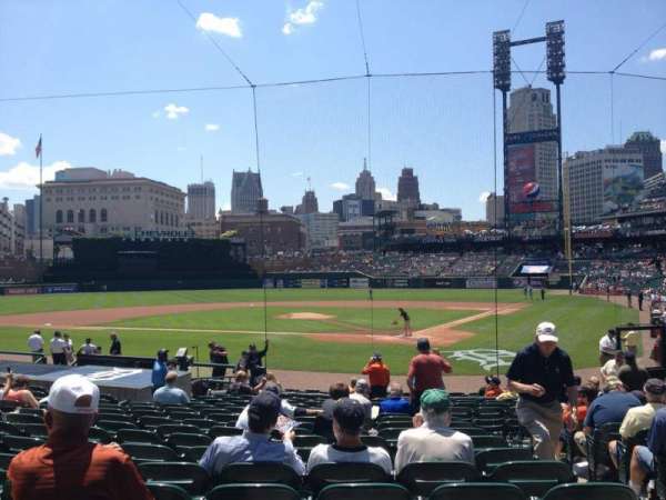 Comerica Park, section: 130, row: 20, seat: 3