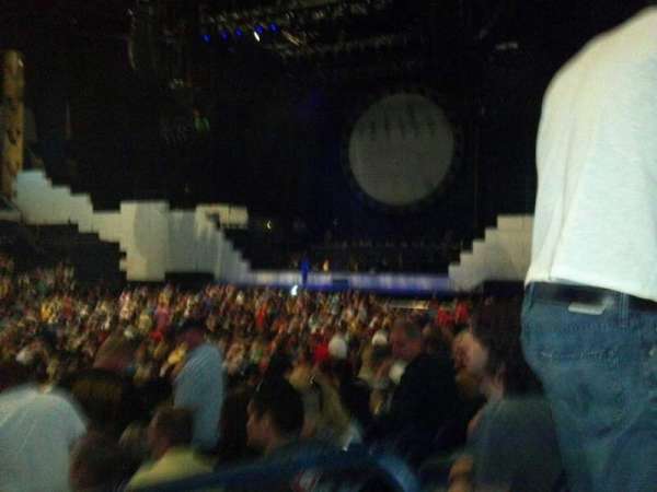 Bridgestone Arena, section: 104, row: Kk, seat: 1