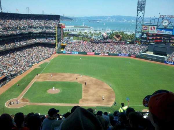 Oracle Park, section: VR308, row: 16, seat: 6