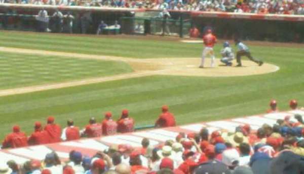 Angel Stadium, section: 209, row: A, seat: 15