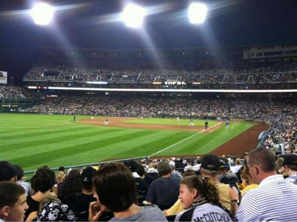 PNC Park, section: 131, row: L, seat: 20