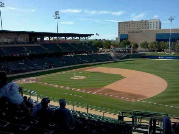 Victory Field, section: 217, row: P, seat: 1