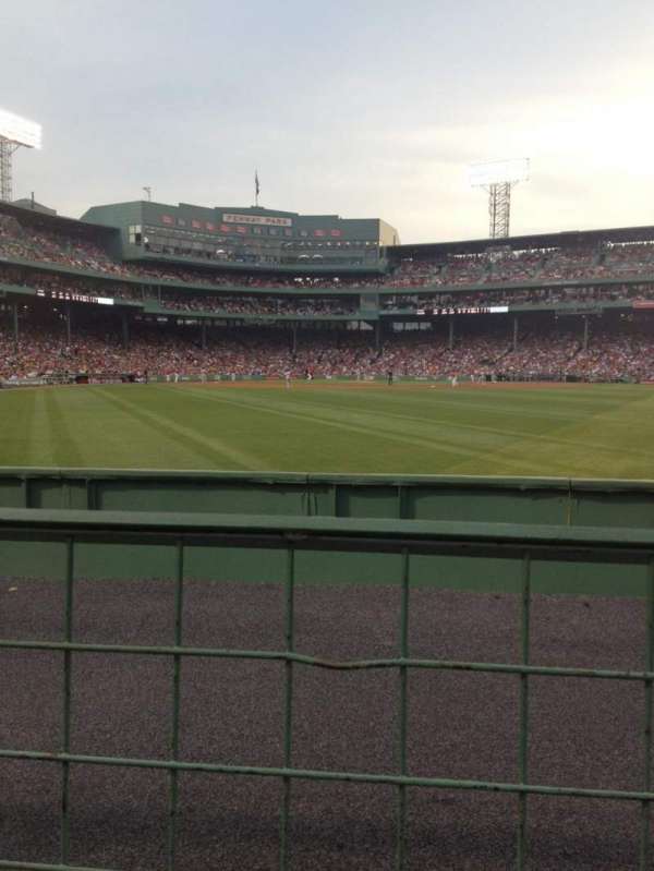 Fenway Park, section: Bleacher 41, row: 1, seat: 1
