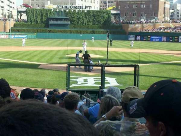 Comerica Park, section: 128, row: 21, seat: 3