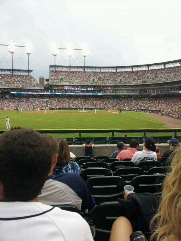 Comerica Park, section: 147, row: H, seat: 23