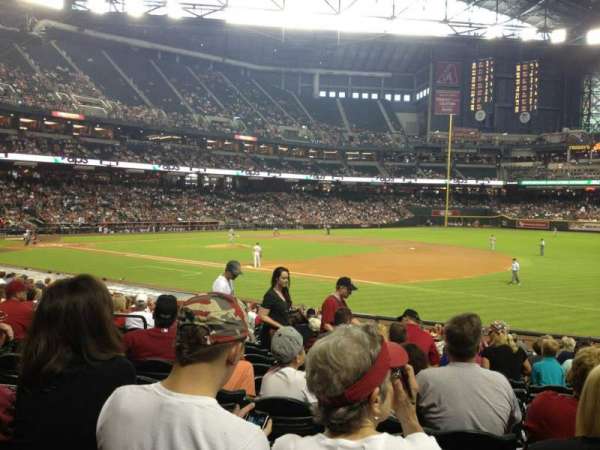 Chase Field, section: 113, row: 25, seat: 12