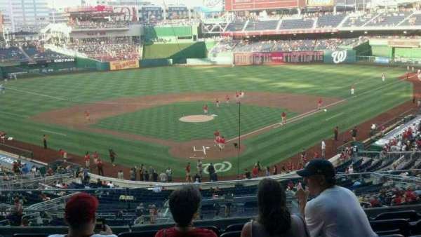 Nationals Park, section: 213, row: F, seat: 7