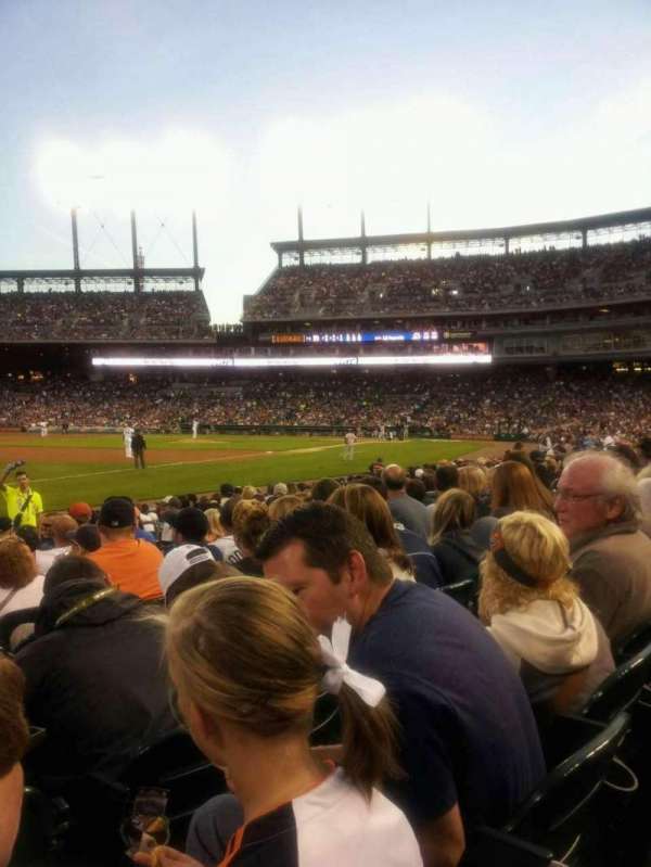 Comerica Park, section: 139, row: 14, seat: 16