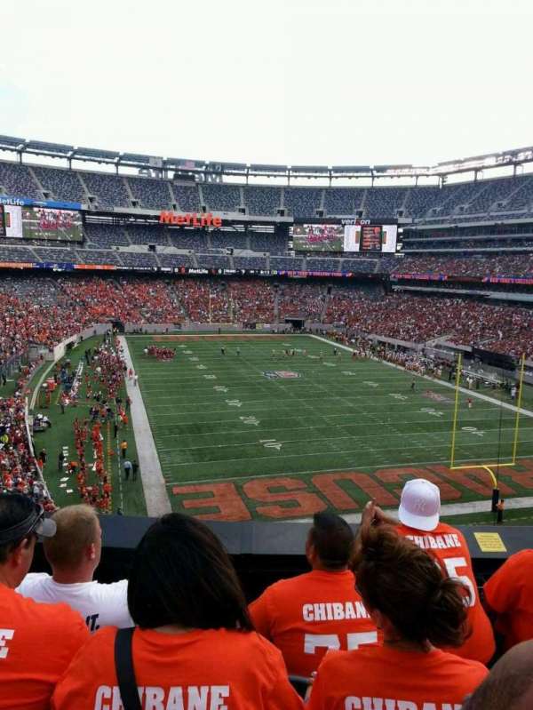 MetLife Stadium, section: 204, row: 4, seat: 11