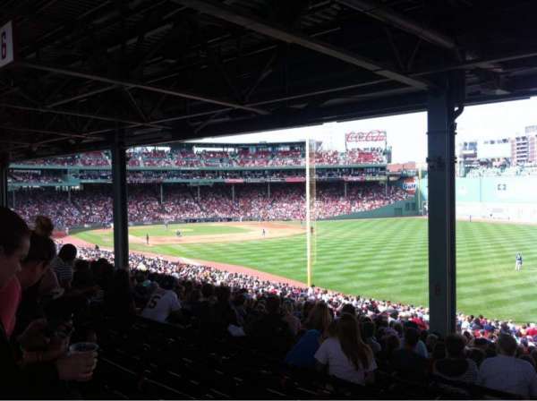 Fenway Park, section: Grandstand 5, row: 13, seat: 26