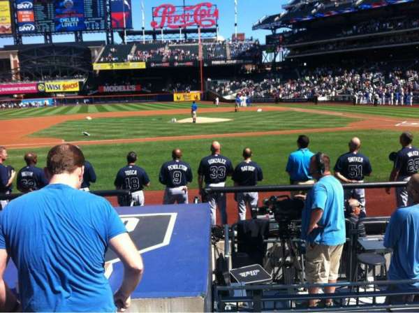 Citi Field, section: 121, row: 4, seat: 10