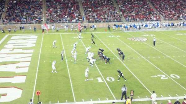 Stanford Stadium, section: 216, row: 1, seat: 20