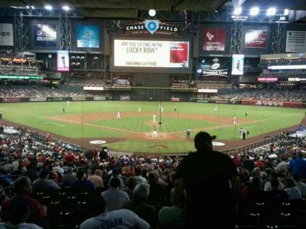 Chase Field, section: 122, row: W, seat: 8