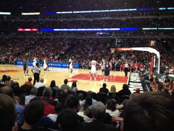 United Center, section: 110, row: 5, seat: 13