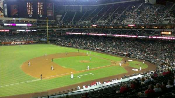 Chase Field, section: 215, row: L, seat: 3