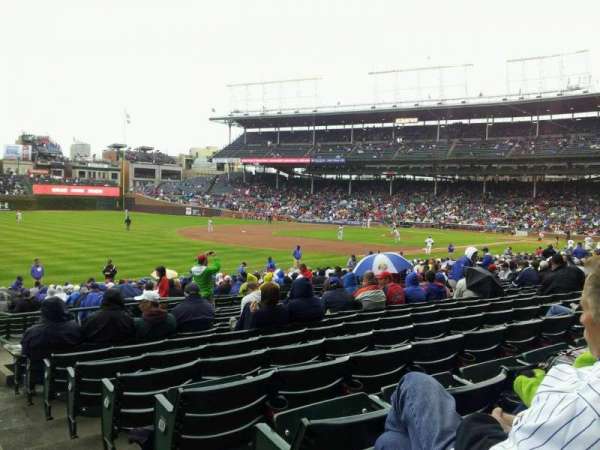 Wrigley Field, section: 105, row: 13, seat: 101